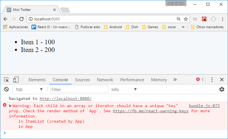 Analizando la importancia de los keys